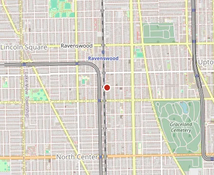 Map showing Spacca Napoli Pizzeria