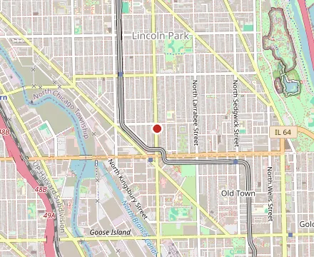 Map showing Alinea