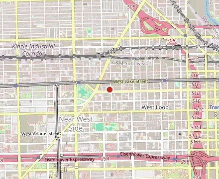 Map showing Elske