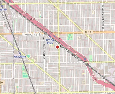 Map showing Smoque BBQ