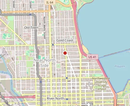 Map showing Maple & Ash